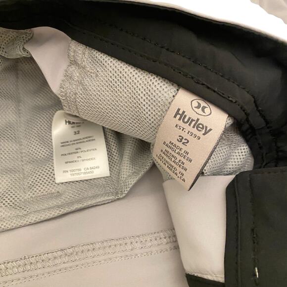 SET OF TWO Hurley All Day Hybrid 9.5" Shorts Size 32 in Light Blue & Gray - Golf - Picture 8 of 8